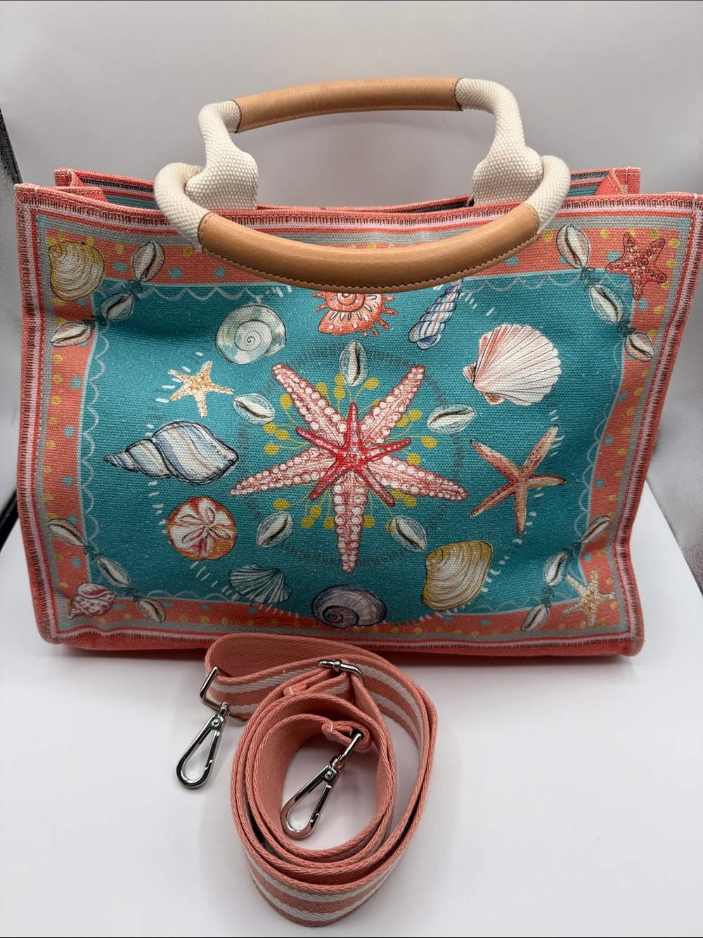 Brighton Beachcomber Medium Tote with adjustable strap